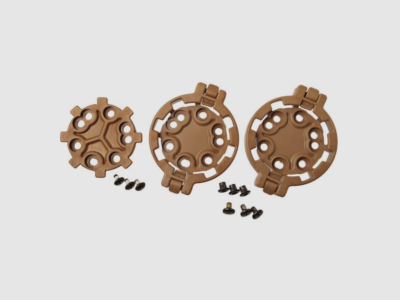 Blackhawk BLACKHAWK SERPA QUICK DISCONNECT KIT (TWO FEMALES, ONE MALE) COYOTE TAN