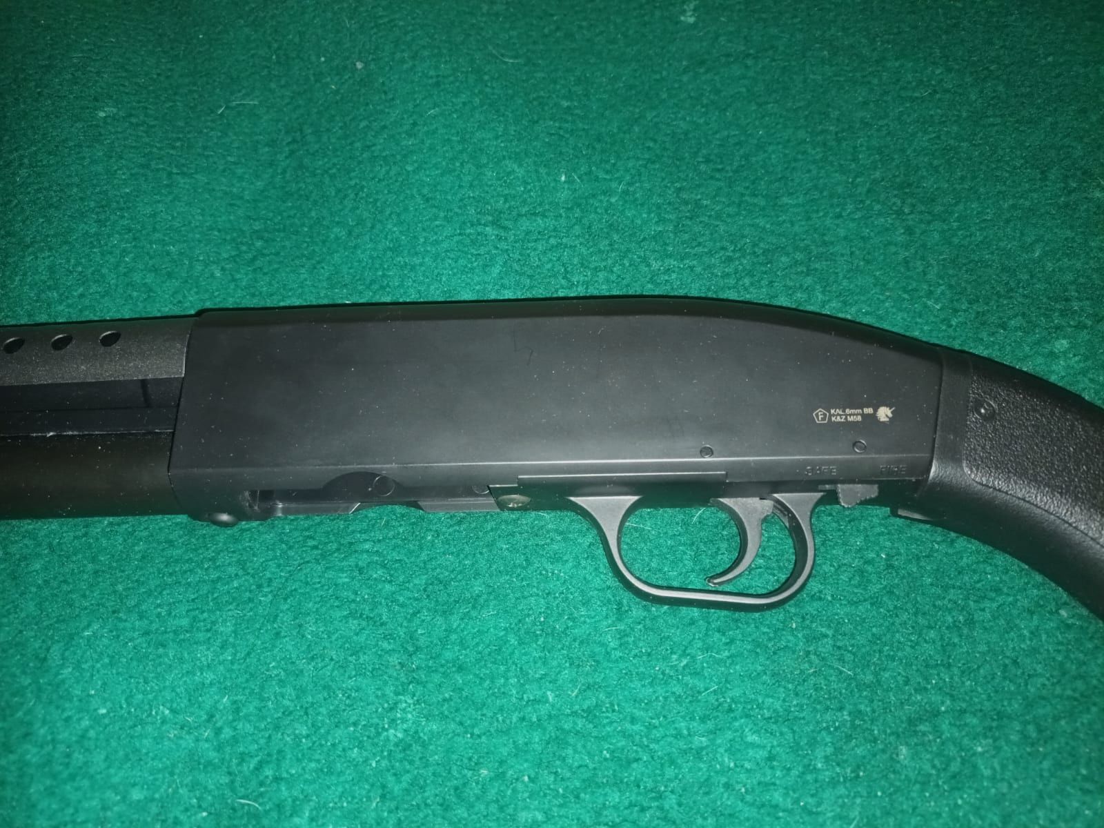 Pump Action Hagelgeweer M58A 6mm, afbeelding 5 van 6