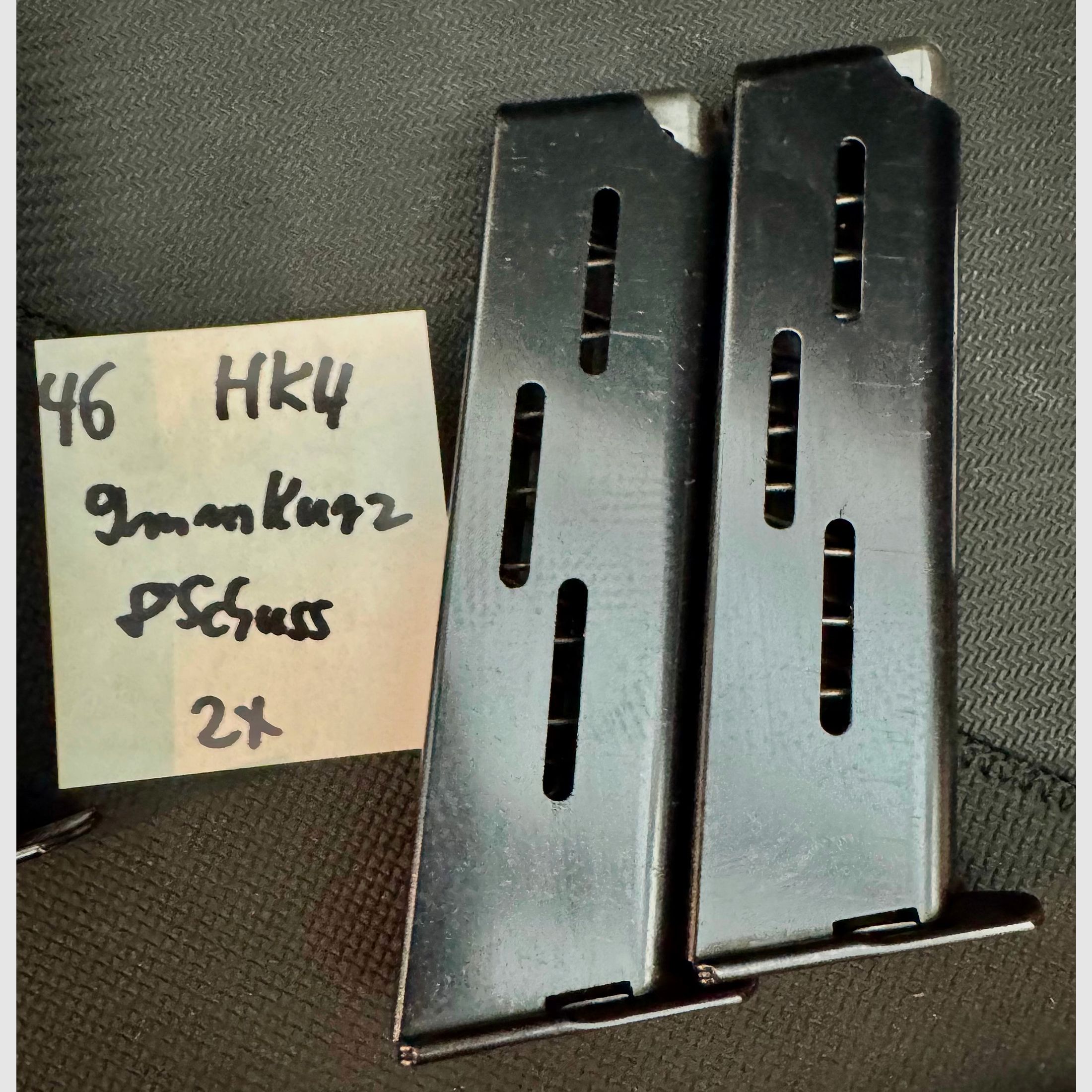 Hecklar & Koch Magazin HK4, 9mmKurz, 2 Stück