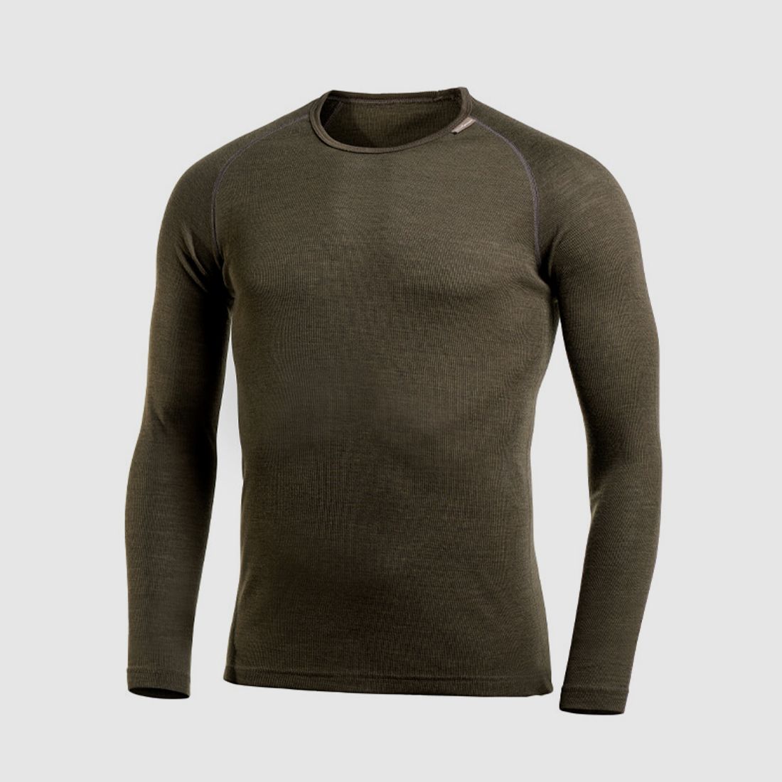 Woolpower LITE Maglietta a Girocollo Uomo Verde - S