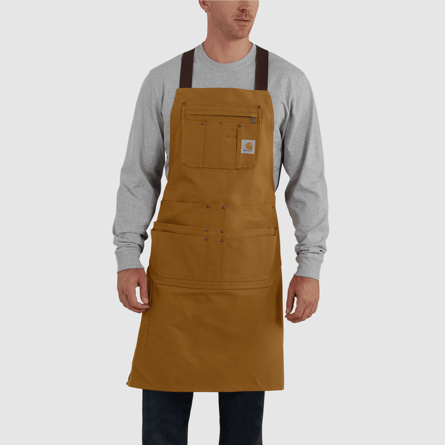 Carhartt Firm Duck Apron Men Carhartt® Brown