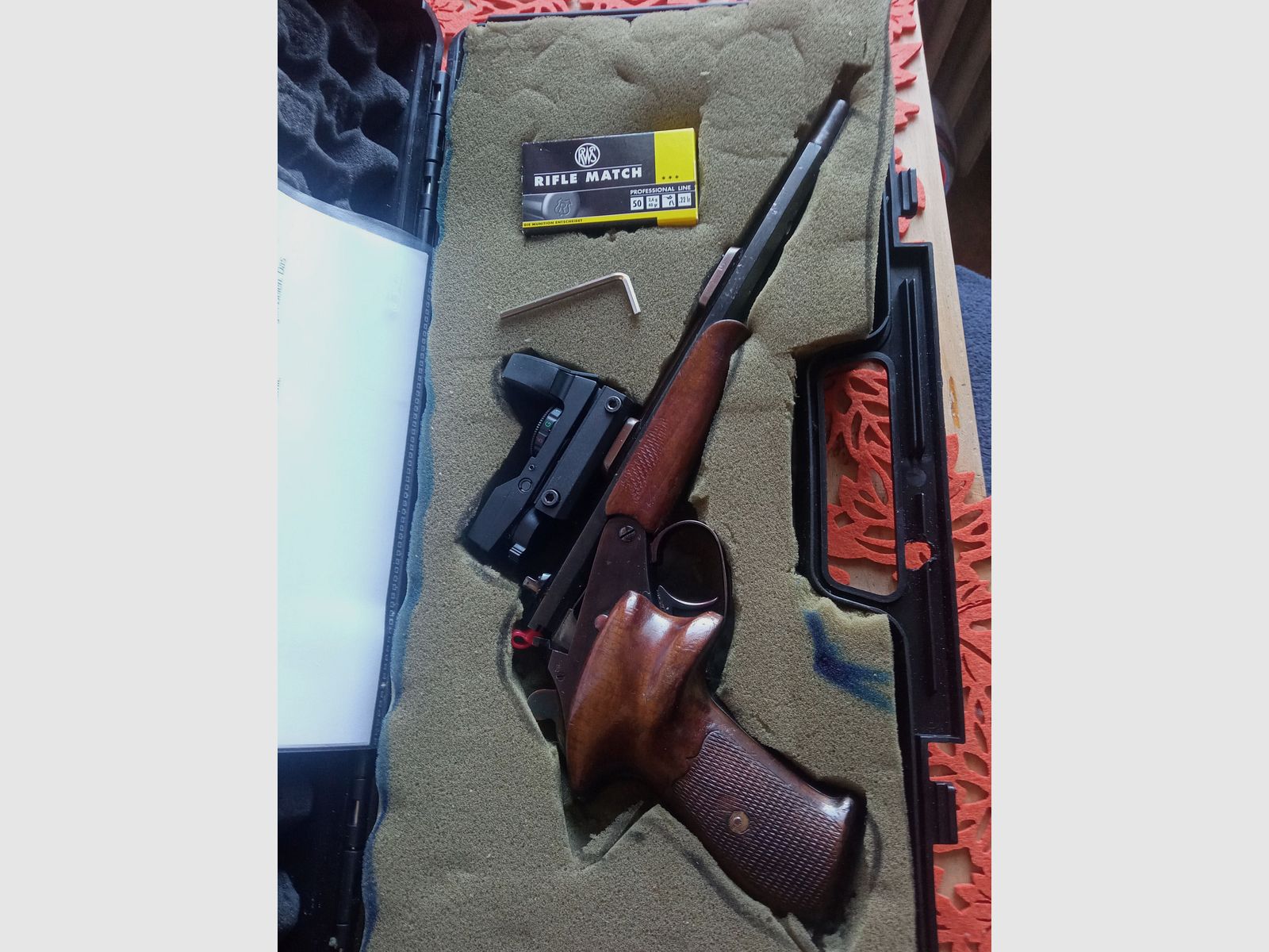 Einzellader Pistole 22 lr.