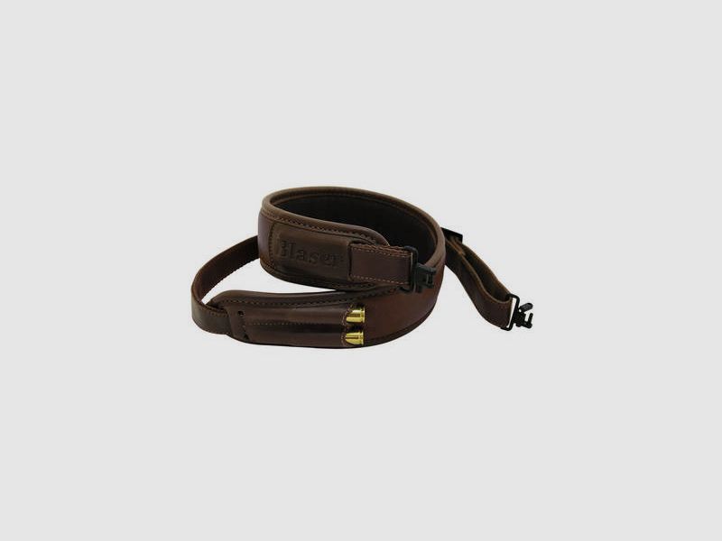 Blaser Gewehrriemen Leder braun Gewehrriemen