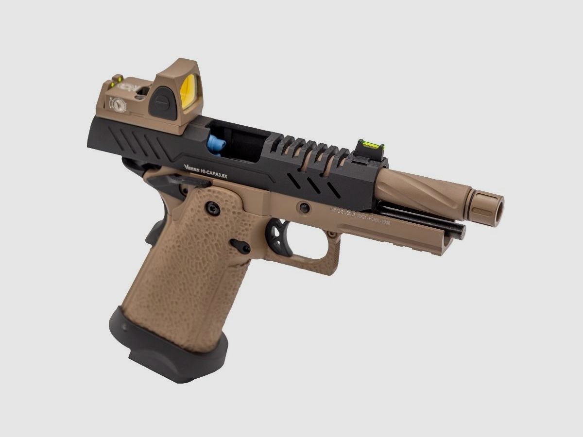 REPLIK GBB GAS VORSK HI-CAPA PRO + BDS TAN/ SCHWARZ 1,0J, Bild 2 von 4