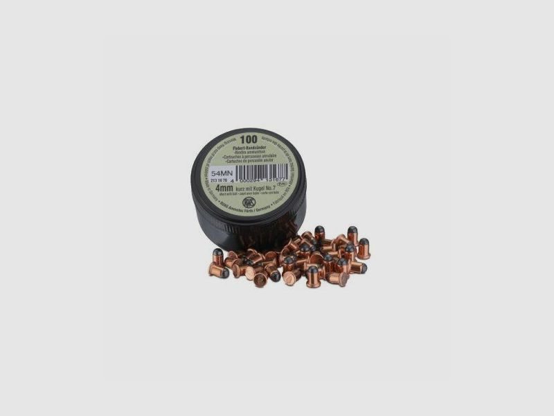 RWS 4mm Flobert court avec balle