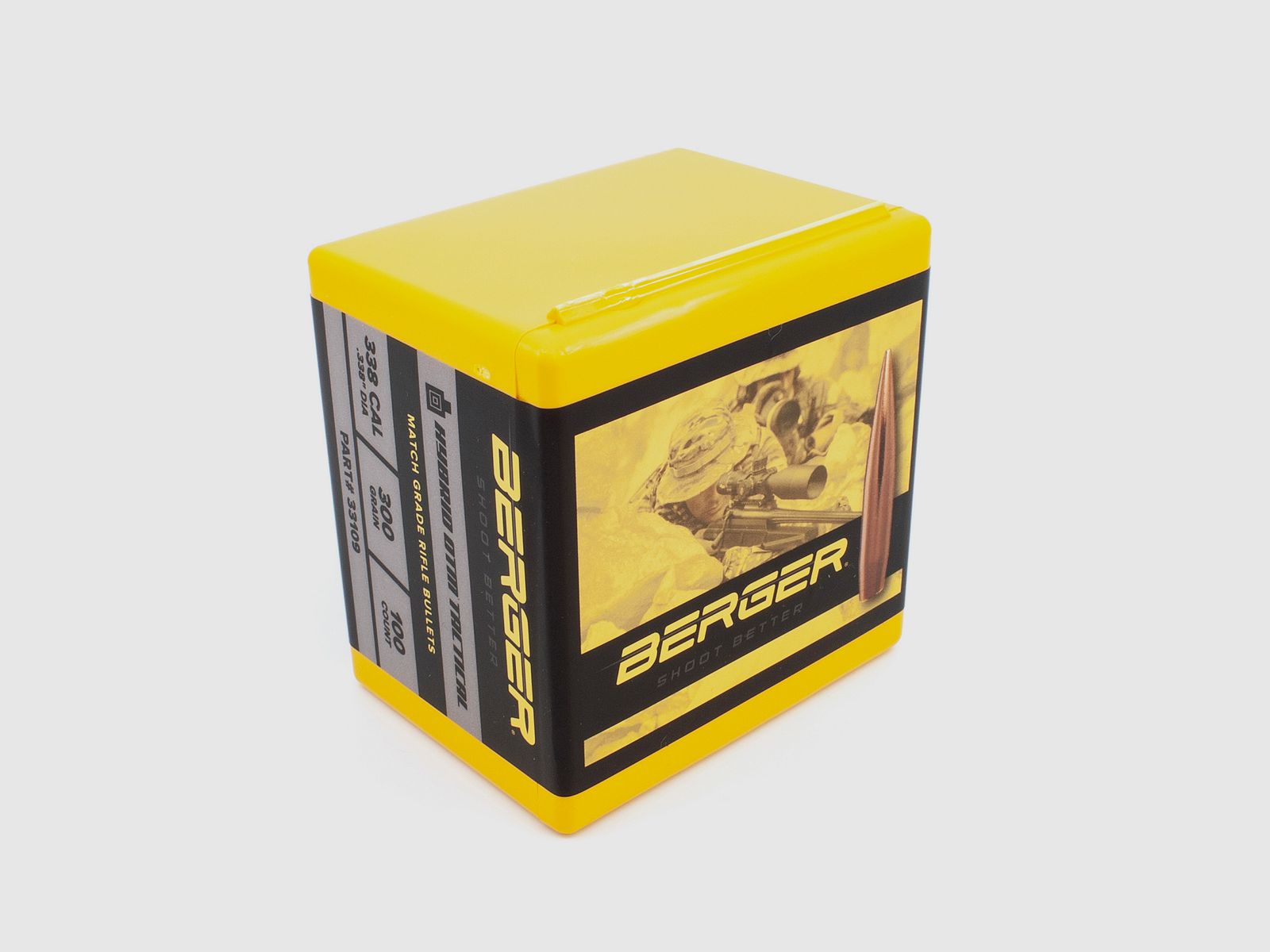 Berger Geschoss .338 Hybrid OTM Tactical 300GR 100 Stück