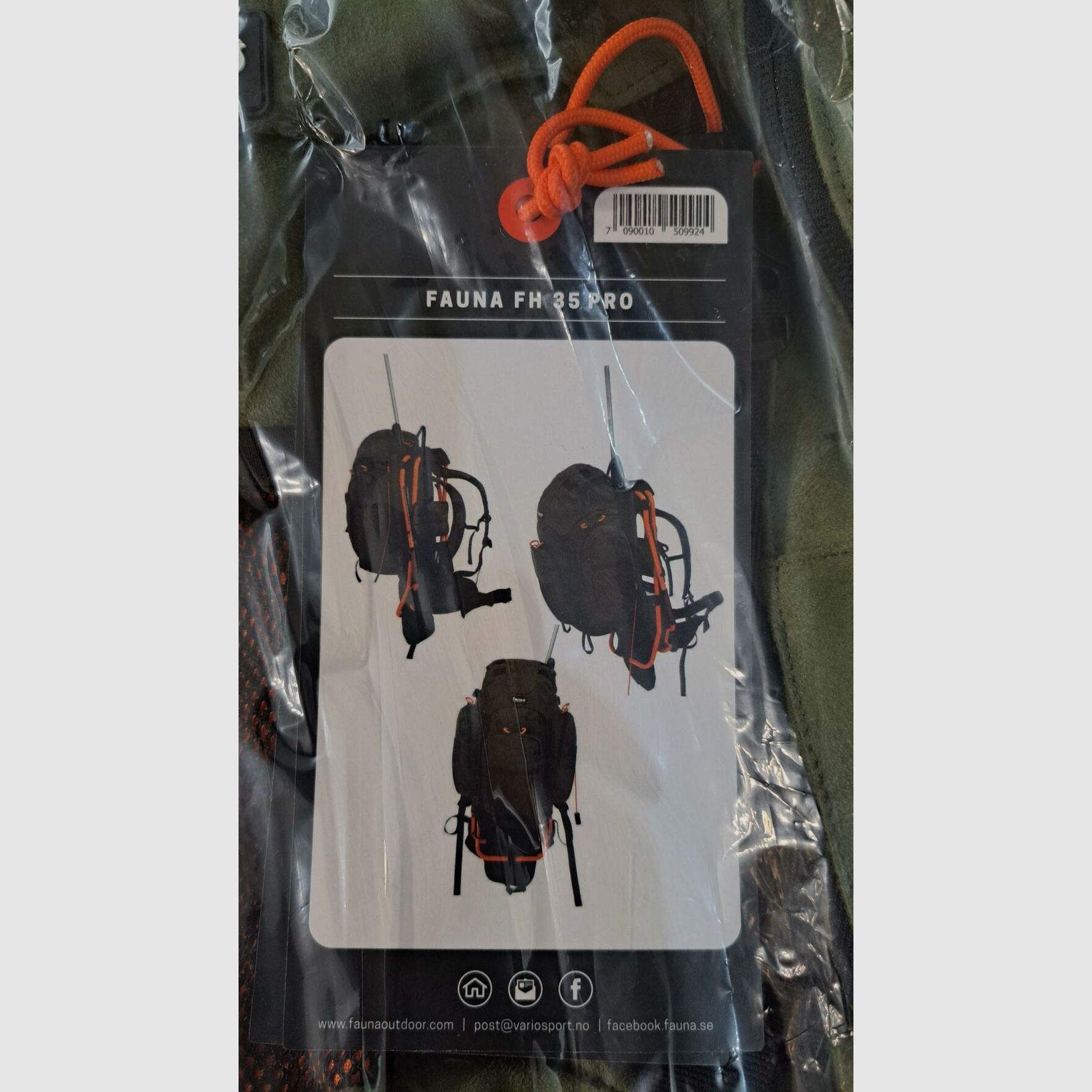 Fauna Sitzrucksack Älgen Evo FH 35 PRO