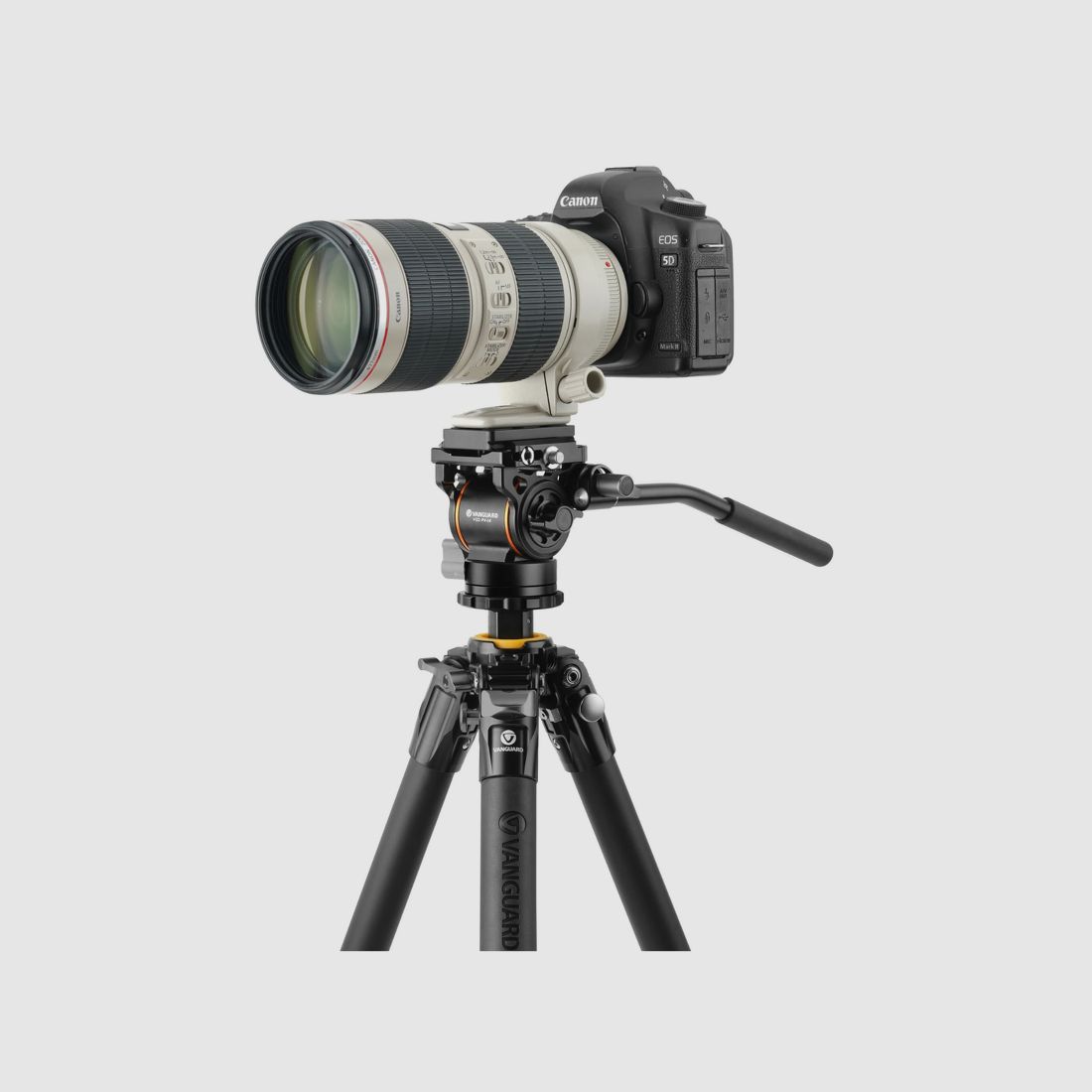 Vanguard VEO 5 264AV14 Aluminium Statief Met Vloeistofkop - Maximale Stabiliteit Voor Optieken En Camera's, afbeelding 5 van 8