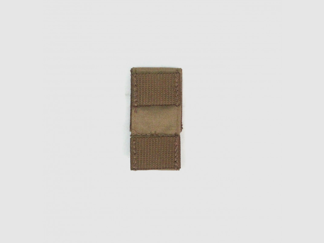 Adaptateur de ceinture MOLLE simple (Zentauron) (Fabriqué en Allemagne) - Coyote