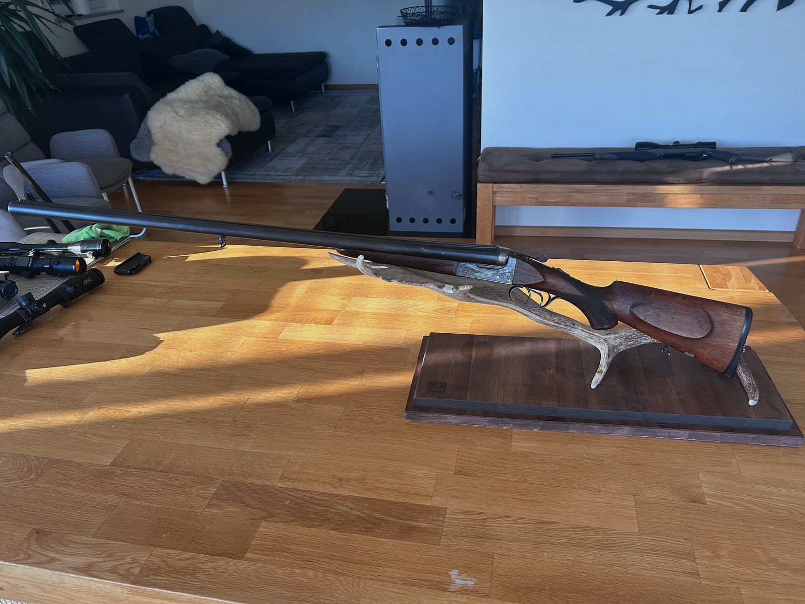 Double shotgun caliber 16/70