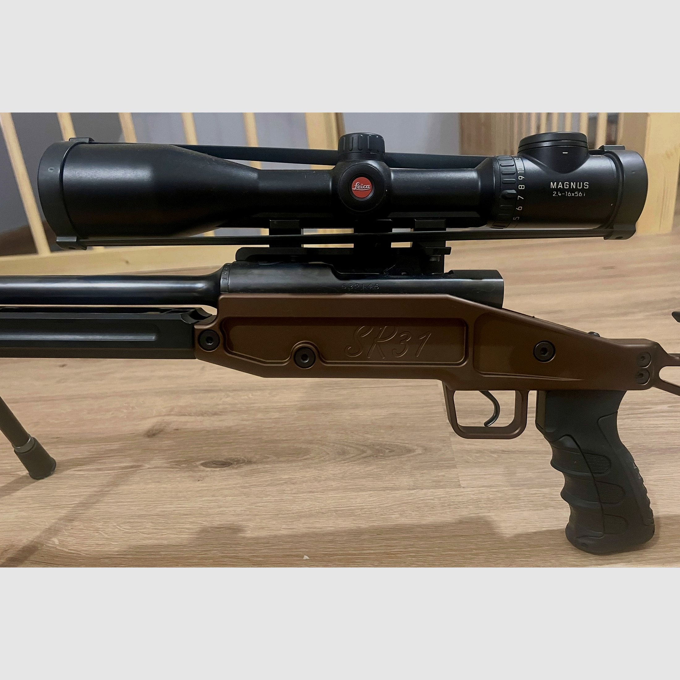 Fusil de chasse K31 (SR 31) conversion – Leica Magnus 2.4–16x56i