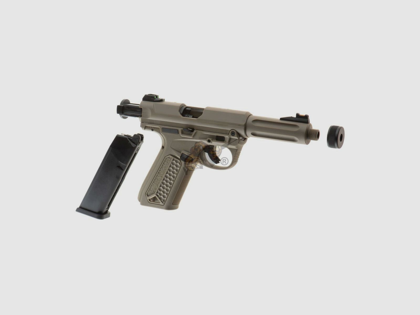AAP01 Assassin Airsoft Pistol GBB in Dark Earth - Action Army