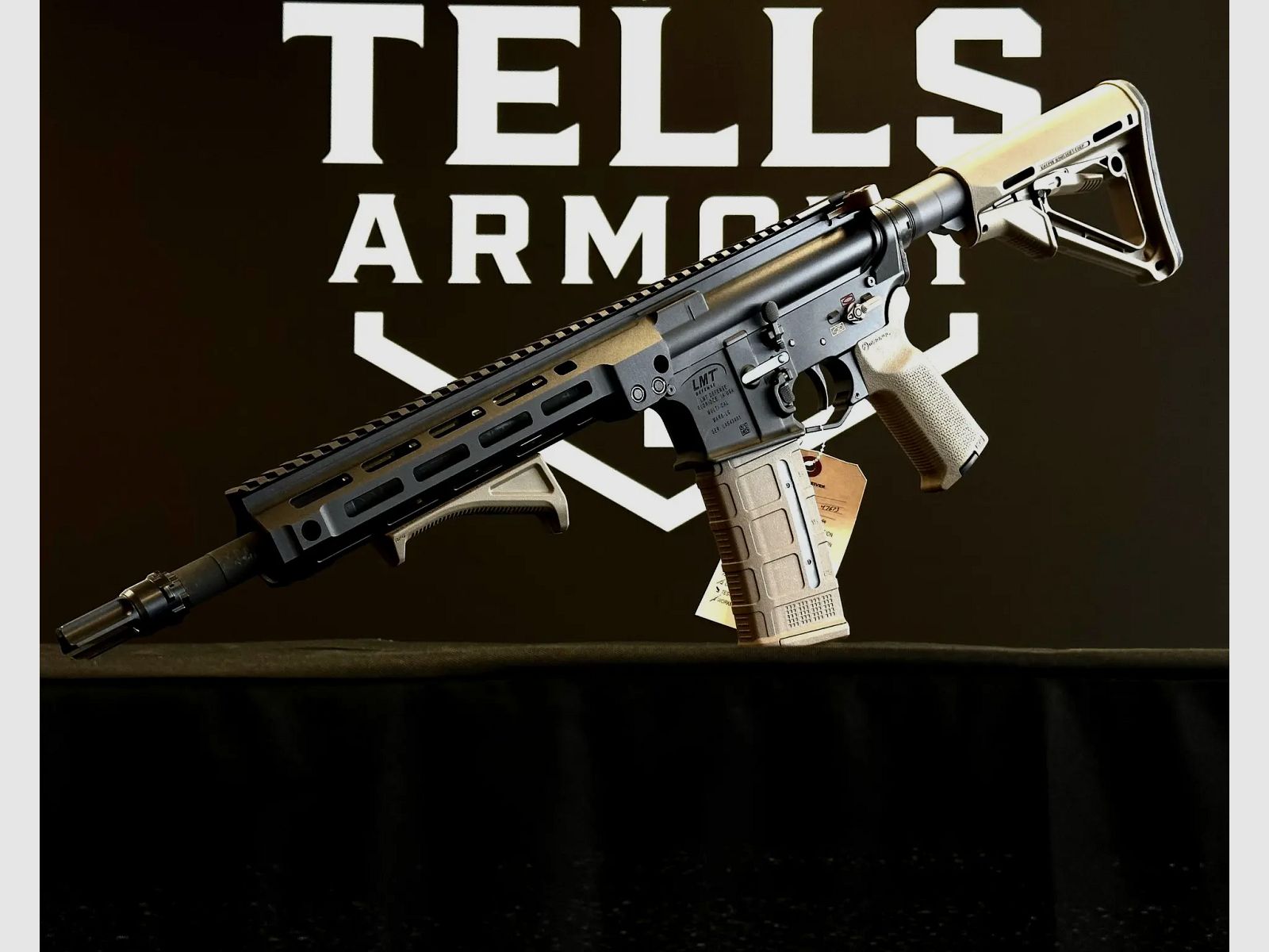 LMT DEFENSE MLC 5.56 MARS 11.5", BASEL Reference Rifle - Black, afbeelding 4 van 5