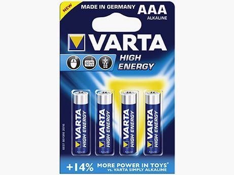 BATERÍAS VARTA LR03 / AAA