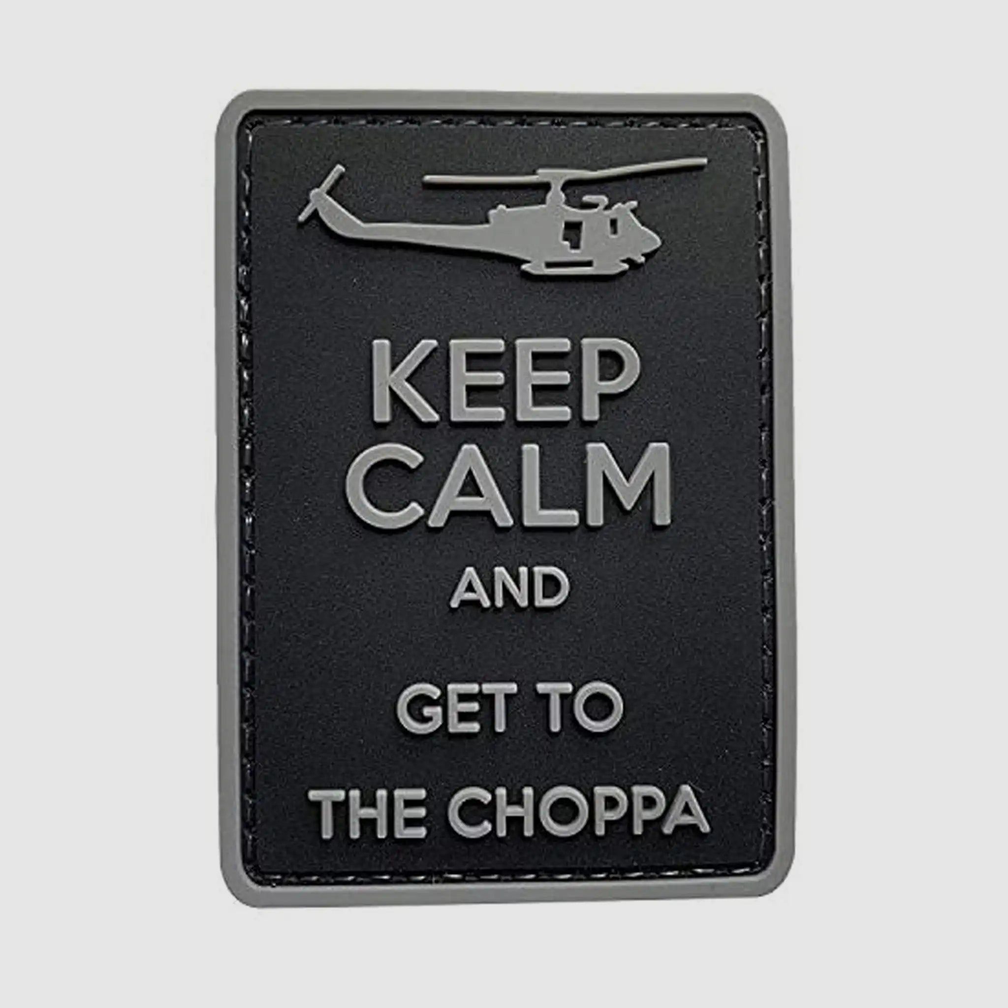 ASMC ASMC 3D Patch Keep calm and get to the choppa