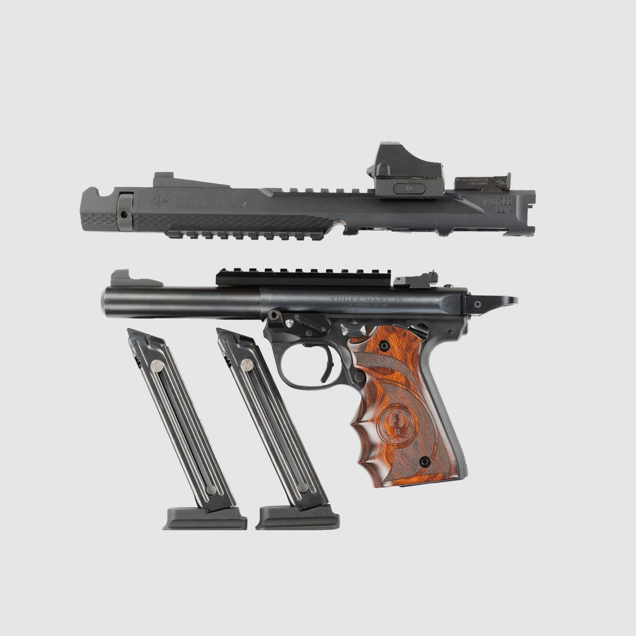 Ruger Mk4 22/45 con Volquatsen Upper, imagen 3 de 3