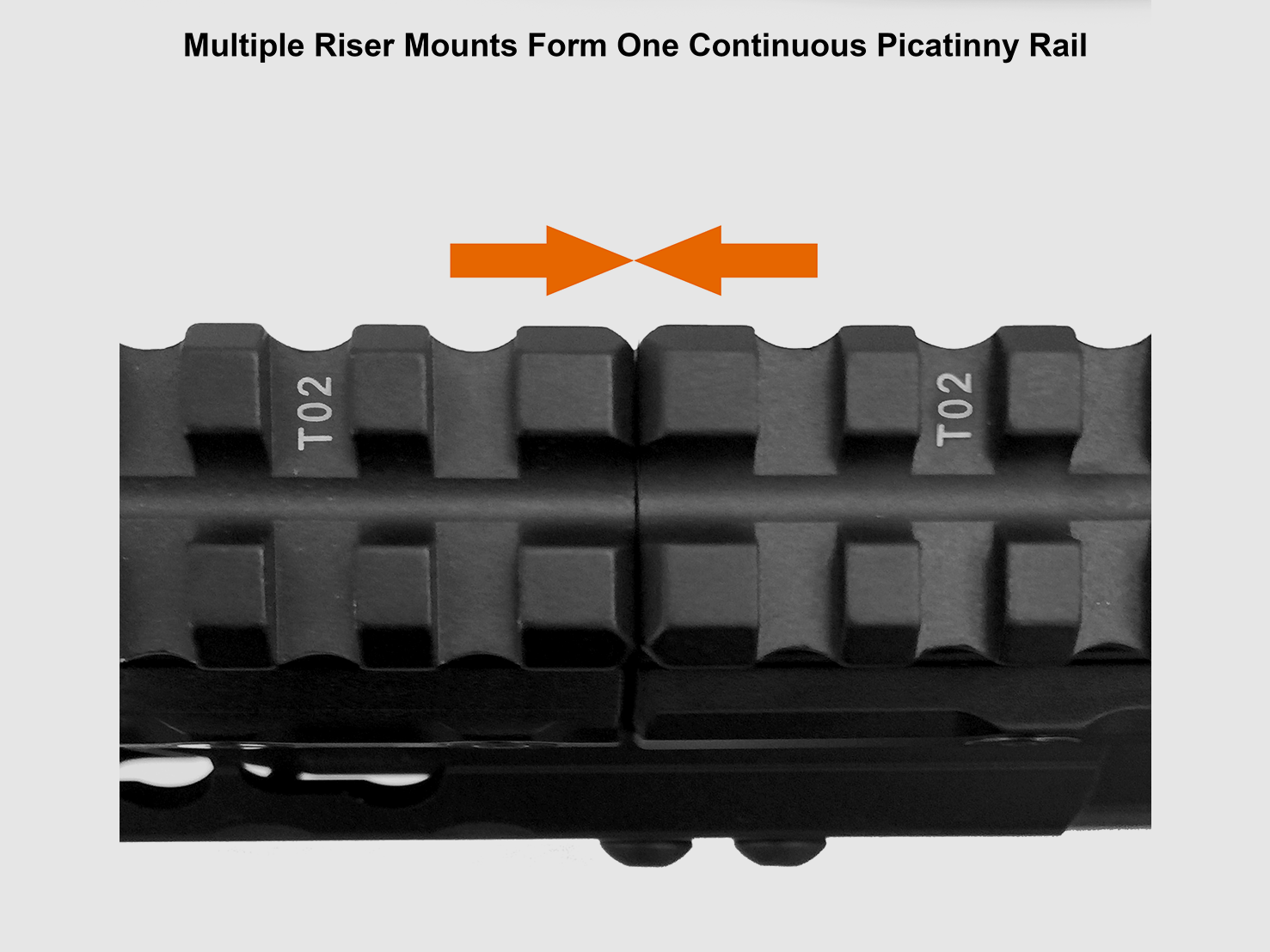 UTG – SUPER SLIM RISER MOUNT 0,75 POUCE, image 3 sur 5