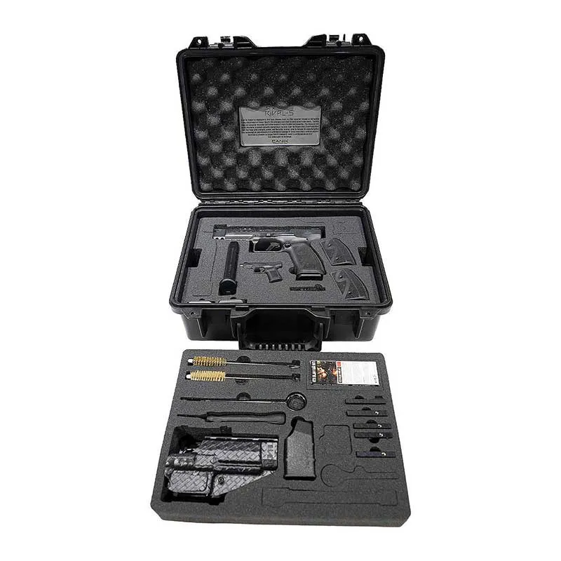 Pistolet CANIK TP9 SFx RIVAL-S kal. 9x19mm Black - metalowy szkielet, zdjęcie 3 z 3