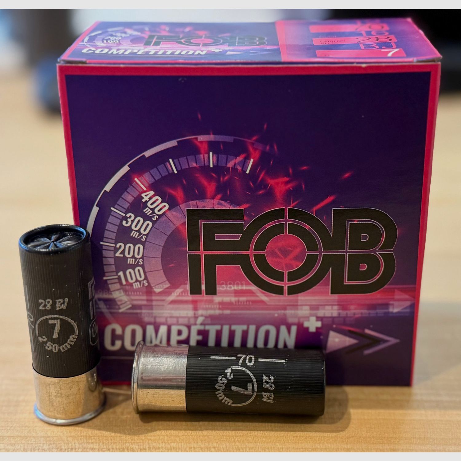 FOB Competition+ - 12/70 - 28g - No. 7 (2.5mm) - Lead