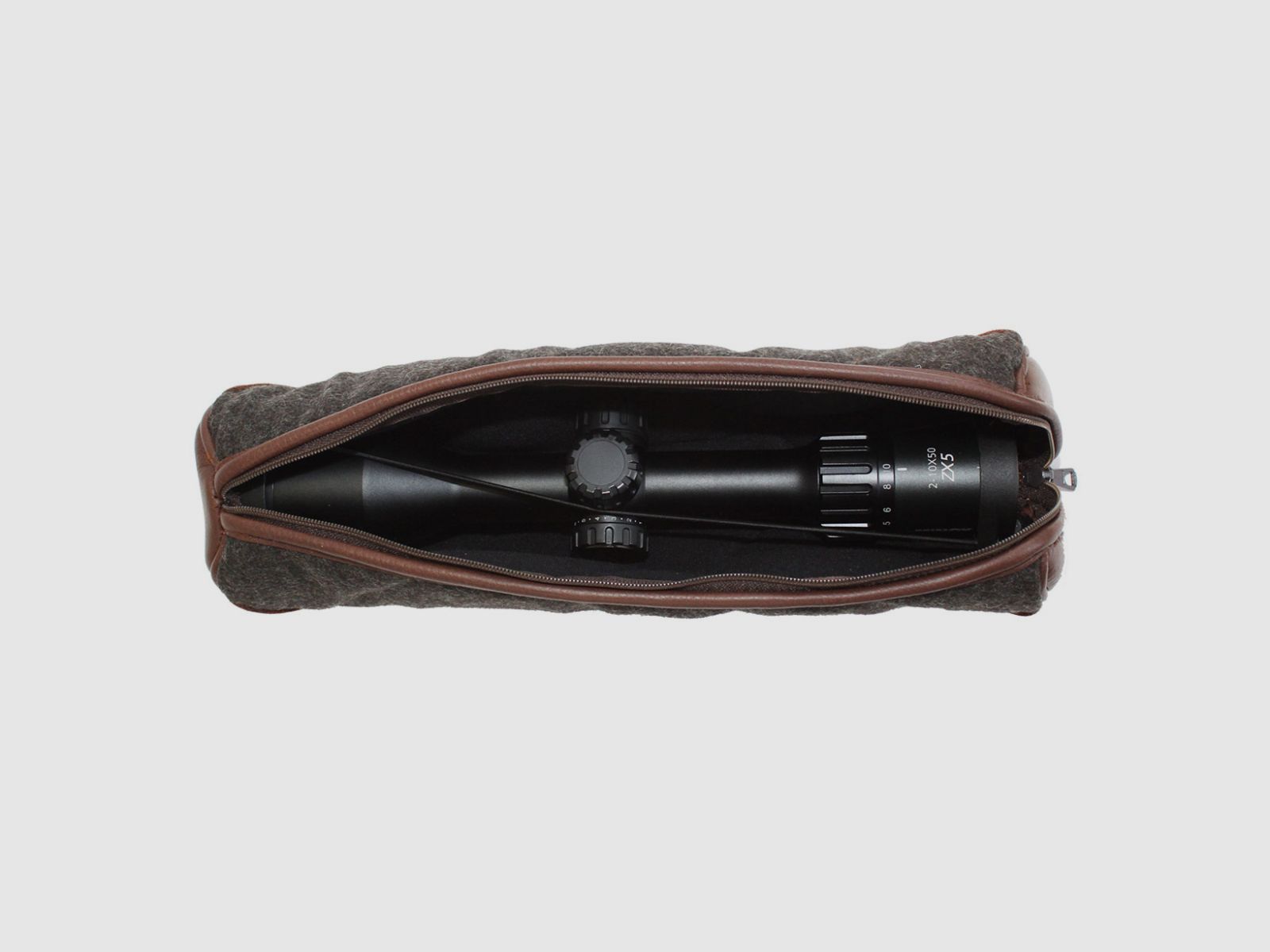 AKAH scope bag loden-elk leather