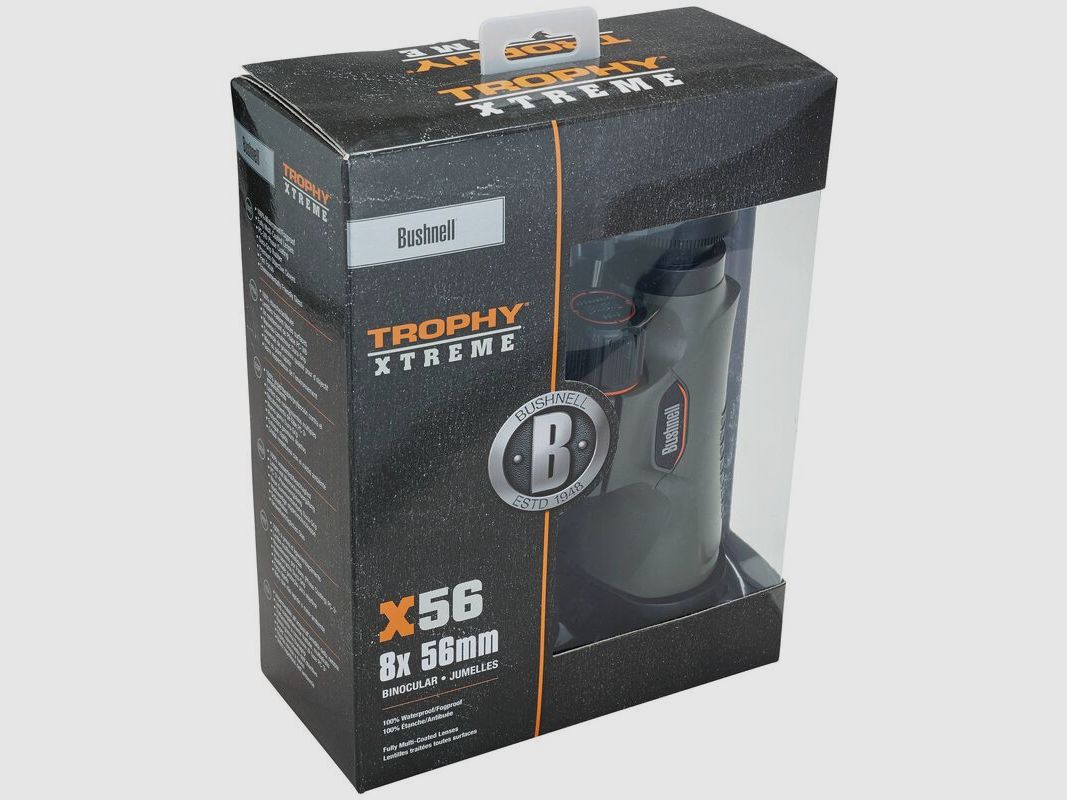Bushnell Trophy Xtreme 8×56 Roof Prism Binoculars (335856)