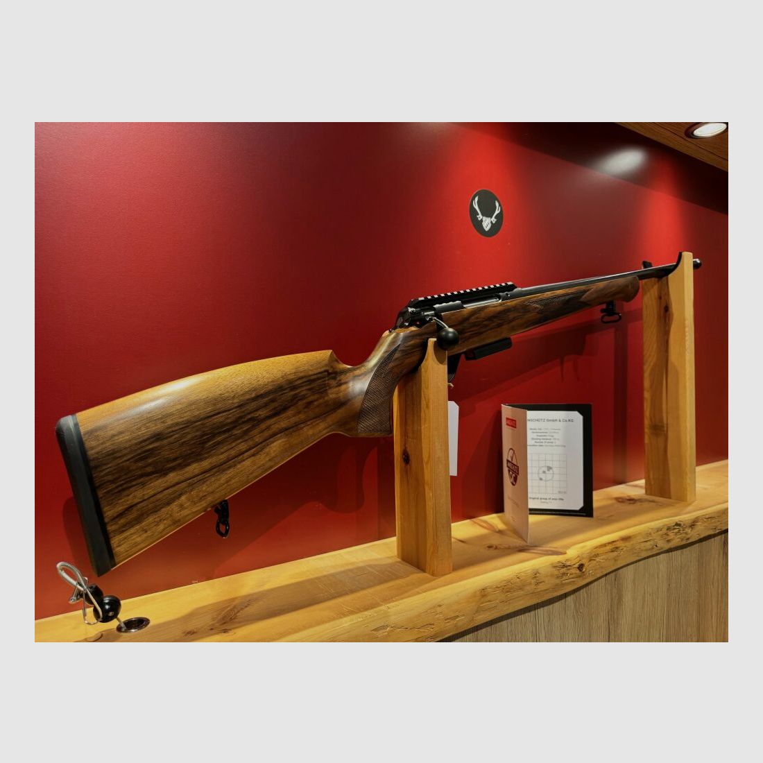 Anschütz 1771 G-15x1 Deutscher Schaft,51cmLL,Druckpunktabzug