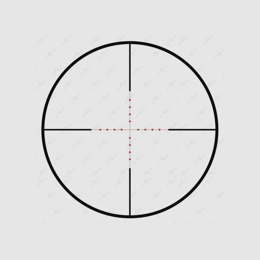 Ottica LE LYNX OPTICS con reticolo illuminato, immagine 3 di 4