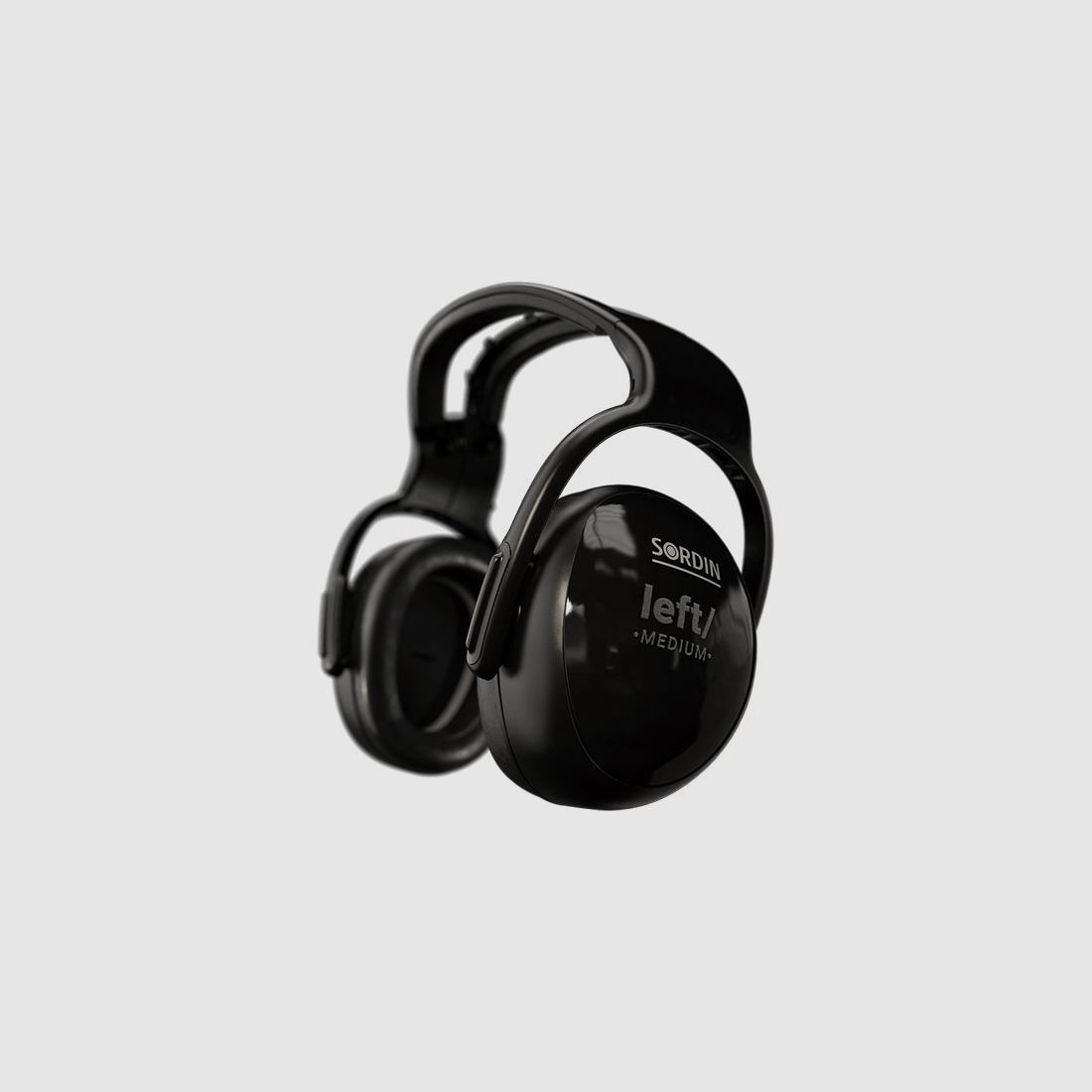 Hearing protection LEFT/RIGHT, Medium, Headband, Black, image 1 of 6