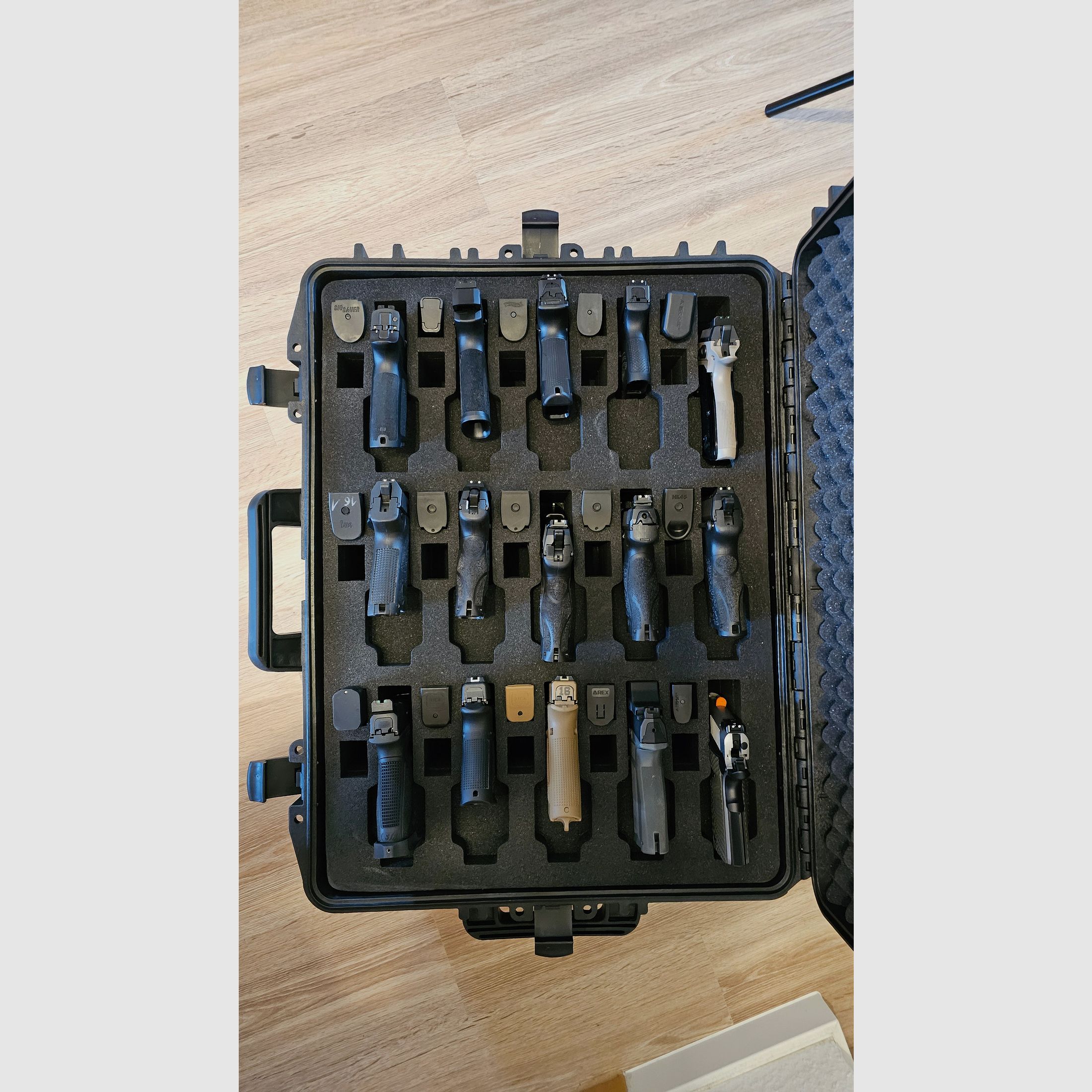 TOMcase Waffenkoffer XT620H250 Trolley PRO - 62x46x25 cm 
