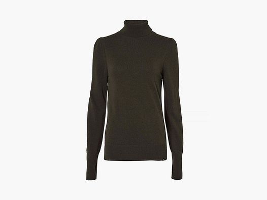Chevalier Rollkragenpullover Agnes Leather Brown