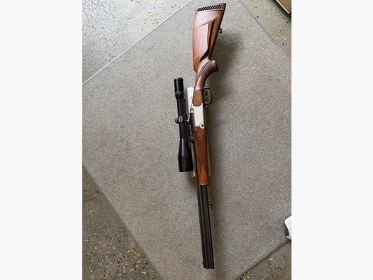 Blaser Bockbüchsflinte 30R Blaser mit Schwenkmontage 