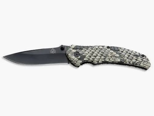 Couteau Pliant PUMA TEC (Design Peau de Serpent)