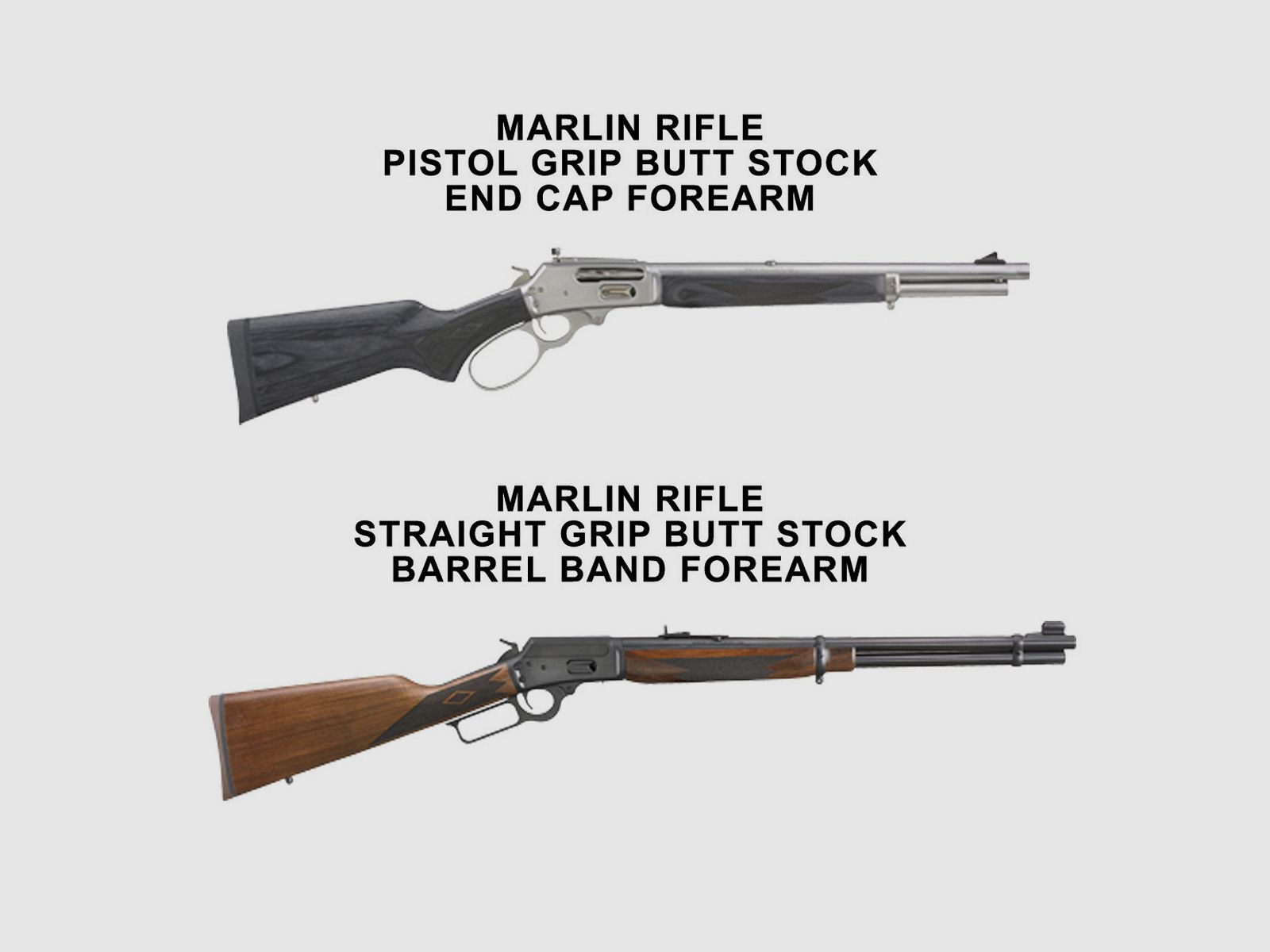 Ranger Point Precision Marlin 1895 1894 336AAS końcówka, zestaw kolby z uchwytem pistoletowym (kamuflaż Multicam)