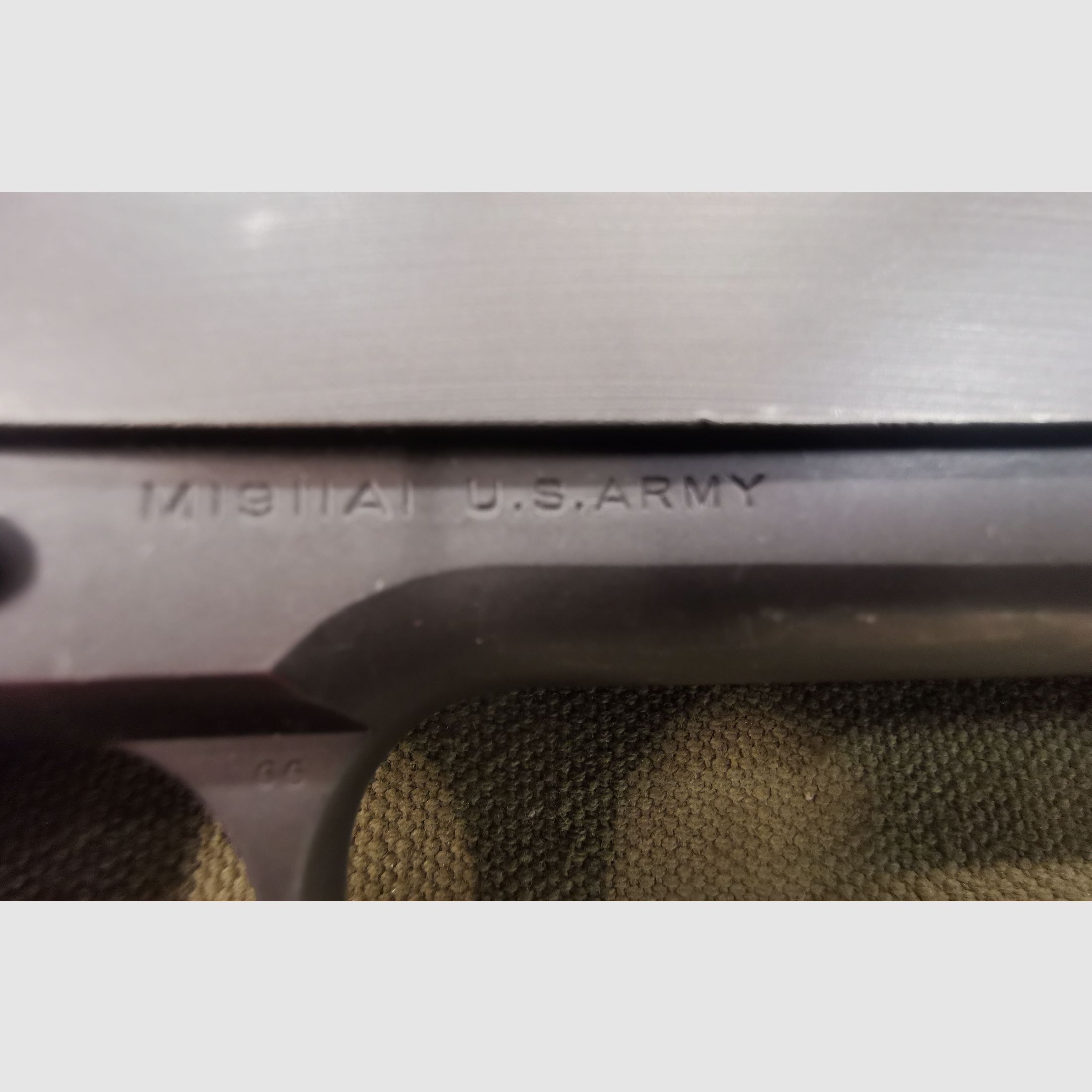 1911 A1 Remington Property of US Army .45Auto