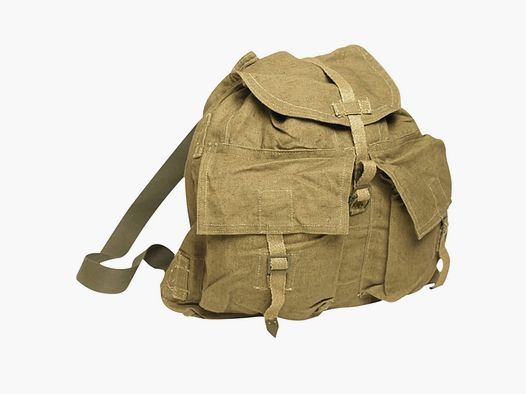 Tschechische Armee CZ/SK Kleinrucksack M60 mit Koppeltragegestell gebraucht