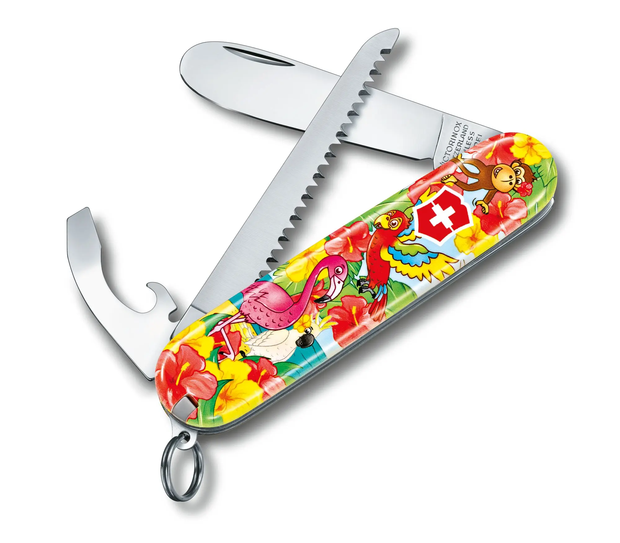 My First Victorinox sets pour enfants, édition animaux perroquet