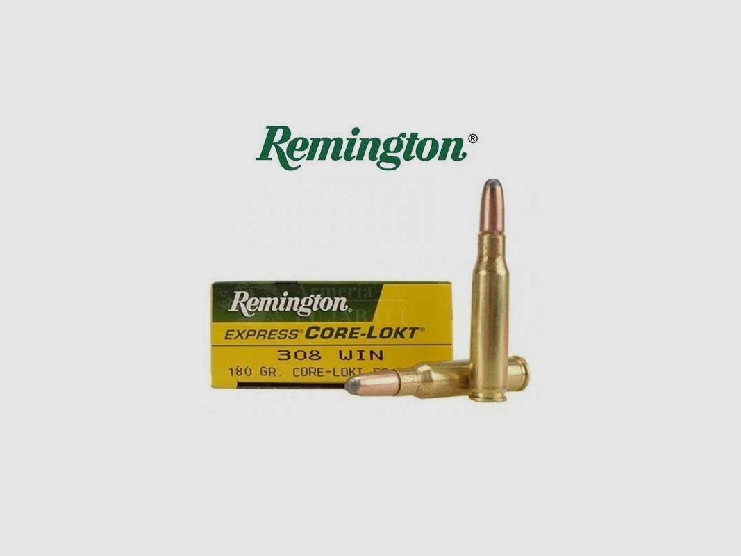 REMINGTON Patrone .308 Win 180gr Core Lock SP, Bild 1 von 3