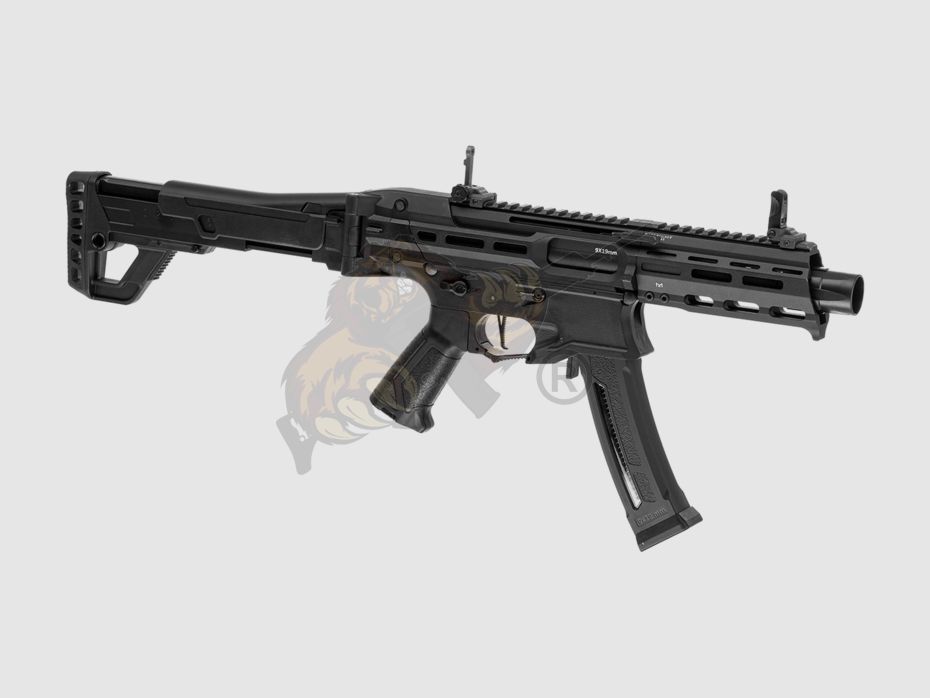 G&G MXC9 mit ETU in schwarz Airsoft - max 0,5 Joule