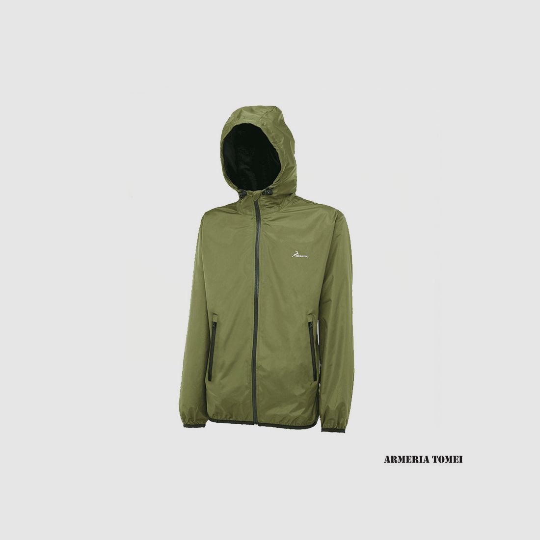 Veste Coupe-Vent – KONUSTEX – AMODO VERT IMPERMÉABLE