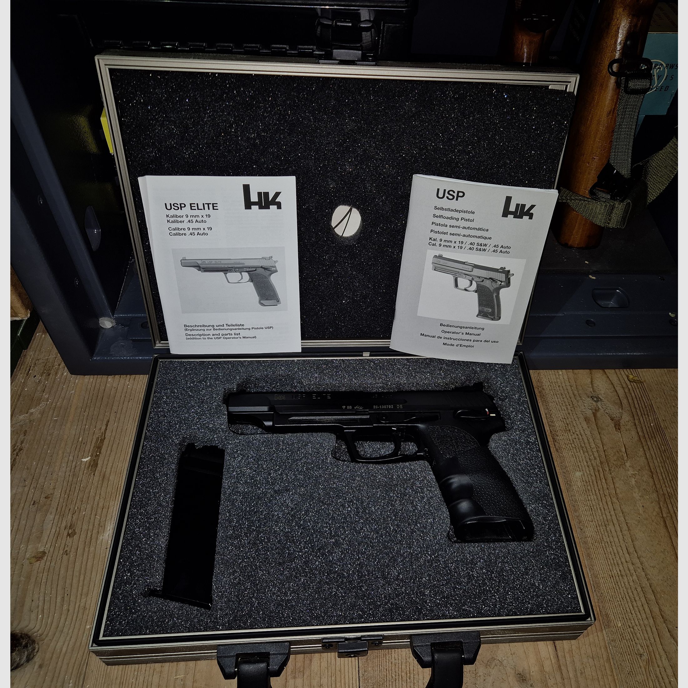 Heckler und Koch USP Elite, H&K, Heckler&Koch, 45 ACP