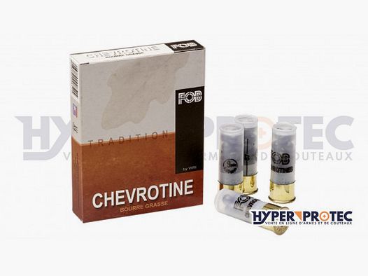 Patrone Kaliber 16/67 FOB Tradition Chevrotine