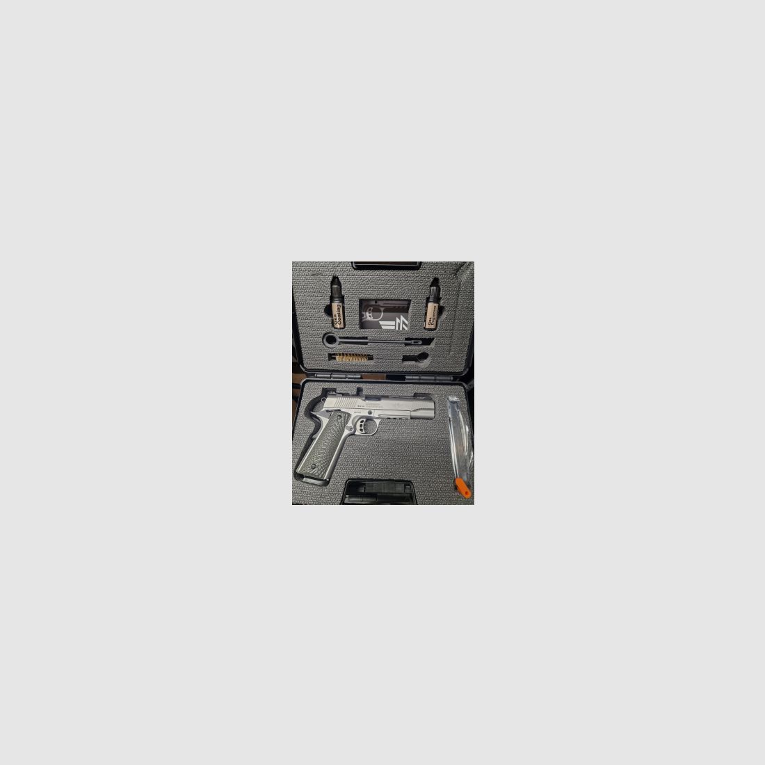 Messerschmitt ME 1911 9mm Luger Silber