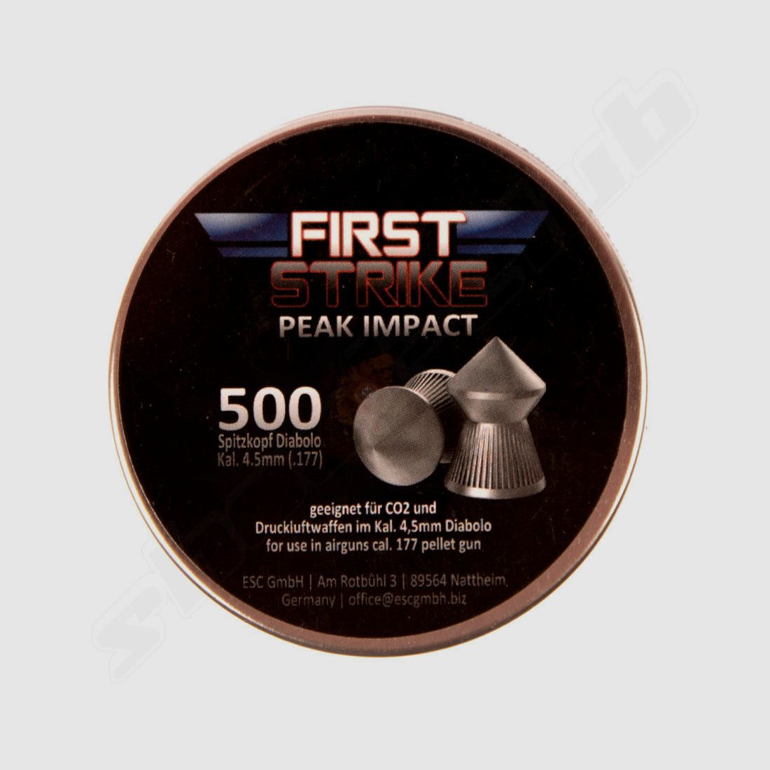 First Strike Peak Impact Diabolos 4,5mm / 0,46 g / 500 Stk