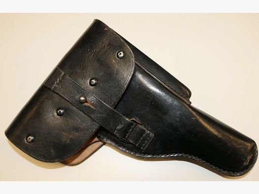 verschillende leren holsters gebruikt voor Walther P38 / P1 van de Bundeswehr