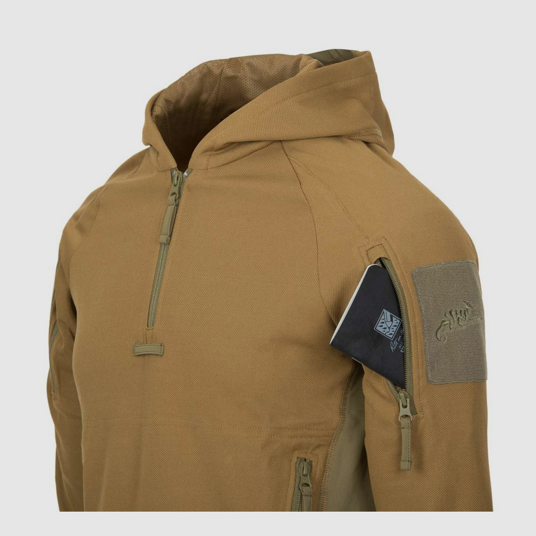 HELIKON-TEX RANGE HOODIE® TOPCOOL OLIVE/SCHWARZ