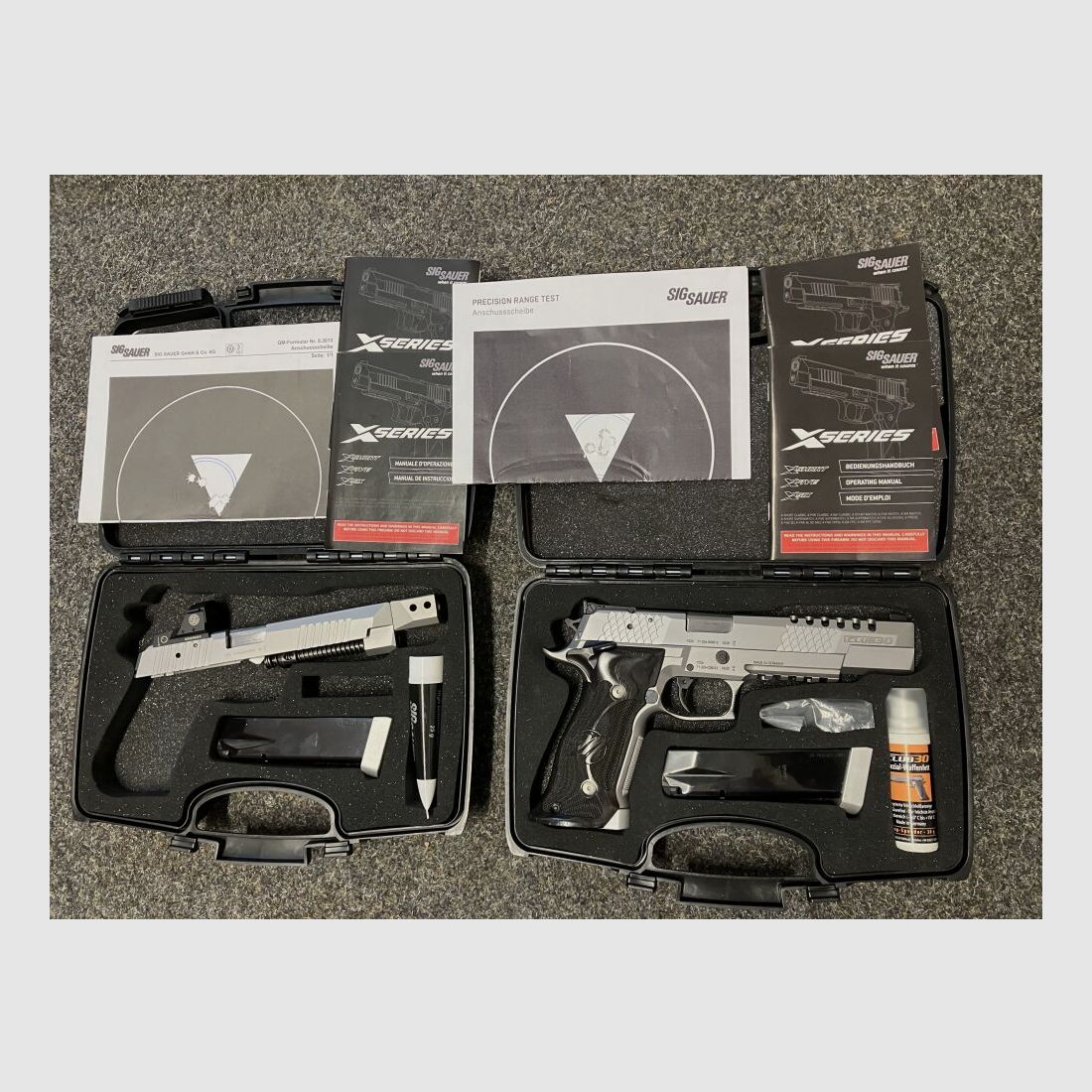 Sig Sauer X-Six P226 Club 30 mit Wechselsystem 9mm Luger