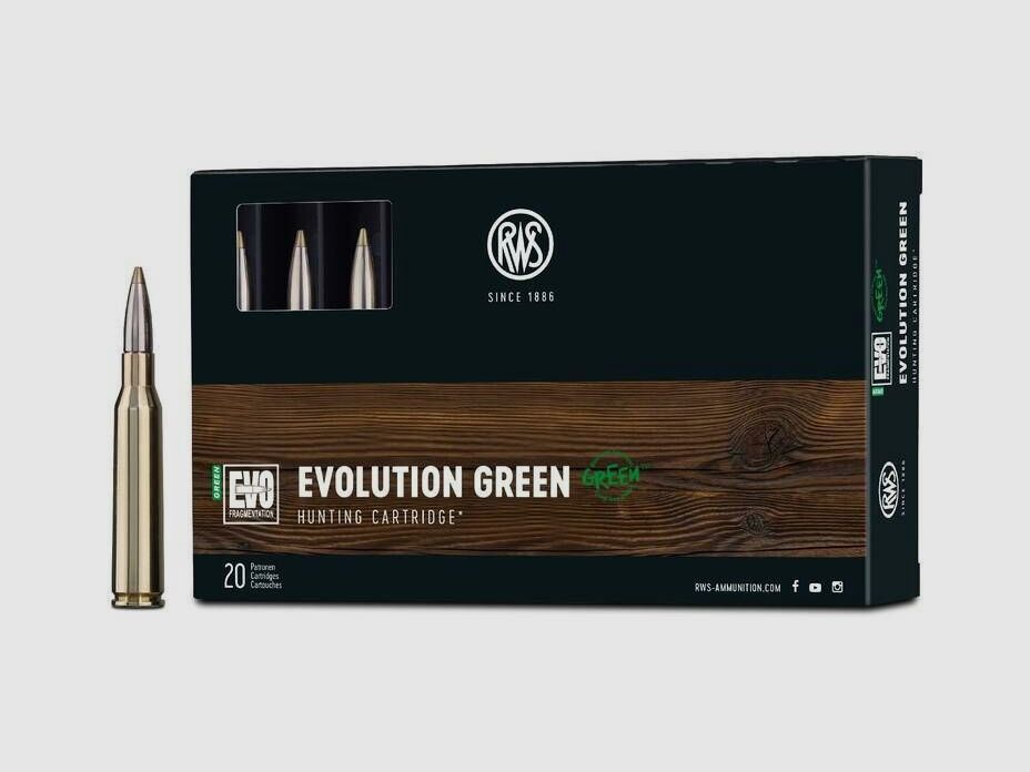 RWS EVO GREEN 6,0g/93grs à20