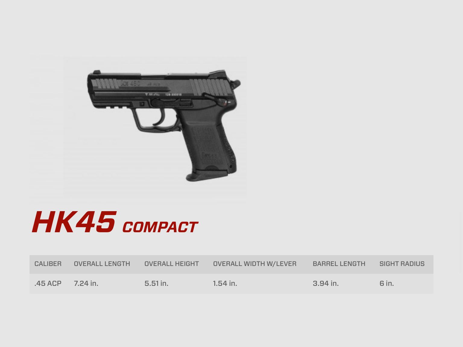 HECKLER&KOCH / PISTOLE – CARABINE SEMIAUTO / TUTTI I MODELLI, immagine 4 di 11