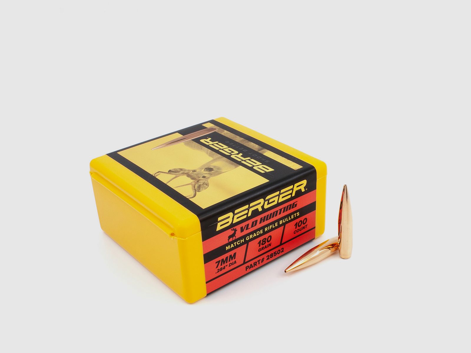 Berger Geschoss 7mm/.284 VLD Hunting 180GR 100 Stück