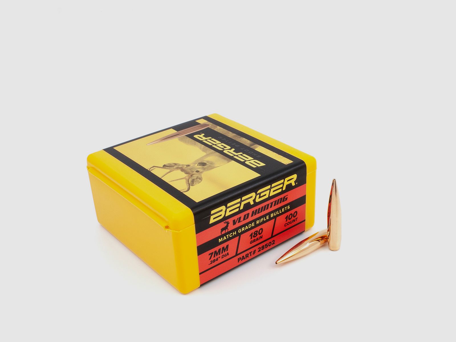 Berger Geschoss 7mm/.284 VLD Hunting 180GR 100 Stück